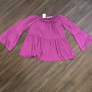 Kimchi Blue - Purple Top - Size S